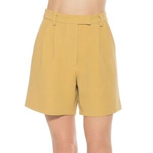Alexia Admor Womens  Dia Short, Yellow